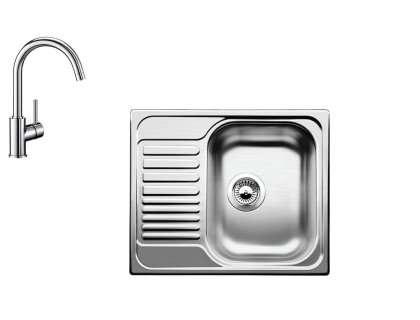 Blanco TIPO 45 S Mini + MIDA chrom