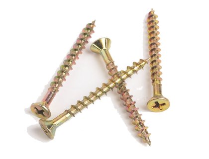 VRUTY do dřeva se zápustnou hlavou, drážka pozidrive- průměr 3 mm