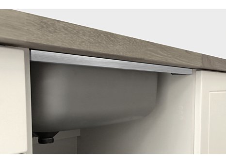 Vzpěra hliníková classic pod kuchyňský dřez - Bílá, 600 mm
