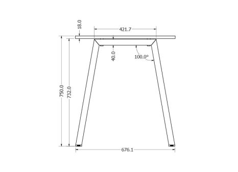 Stolová podnož MELIA