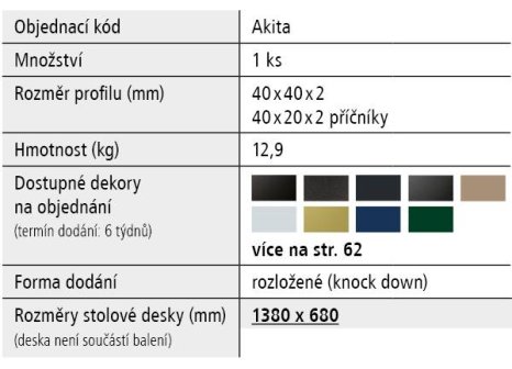 Stolová podnož MELIA