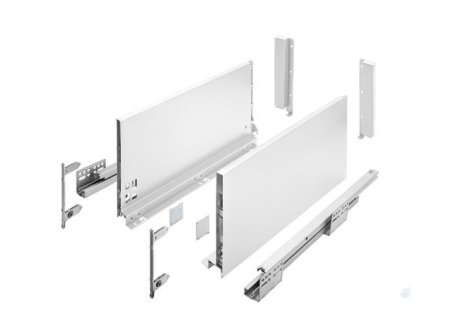 Cemux H Box SLIM zásuvka TIP-ON bílá H199