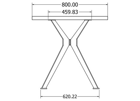 Stolová podnož ZEPHIRA