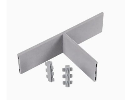 Cemux příborník VARIO spojka T antracit