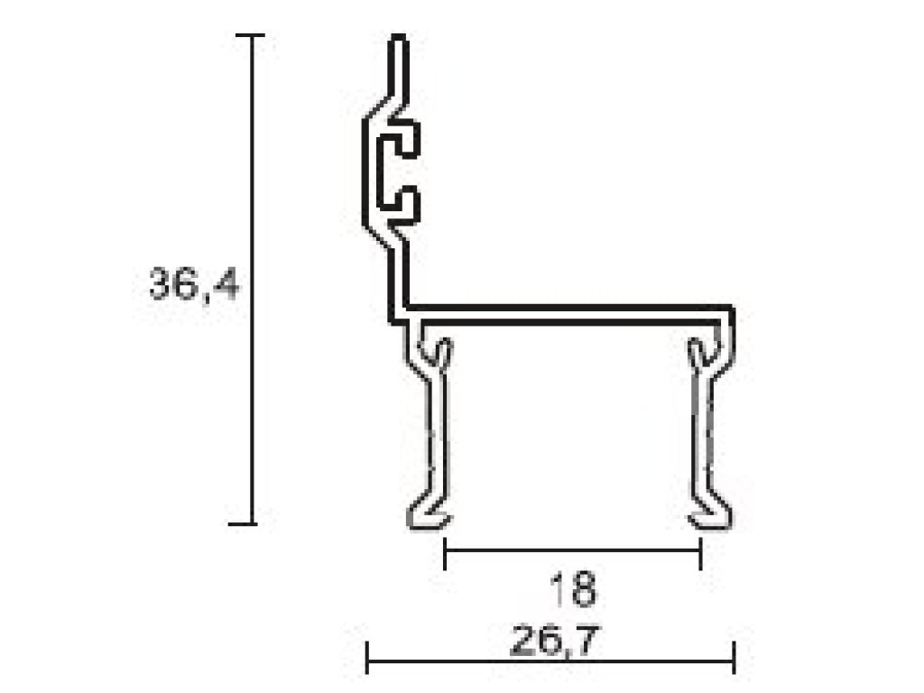 Kreator KO1L 3 m hliník