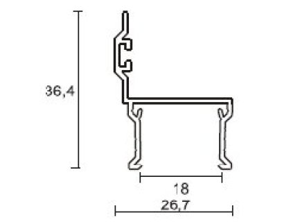 Kreator KO1L 3 m hliník