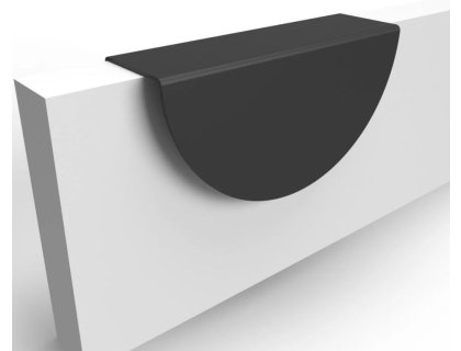 Úchytka Pepe profilová černá matná