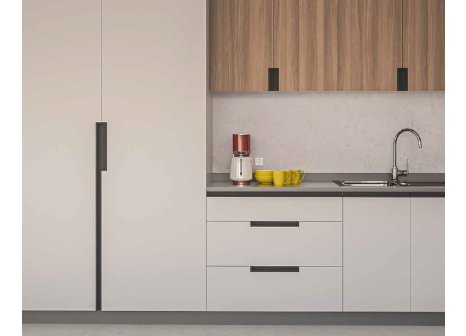 Art koncovka otevřená černá mat