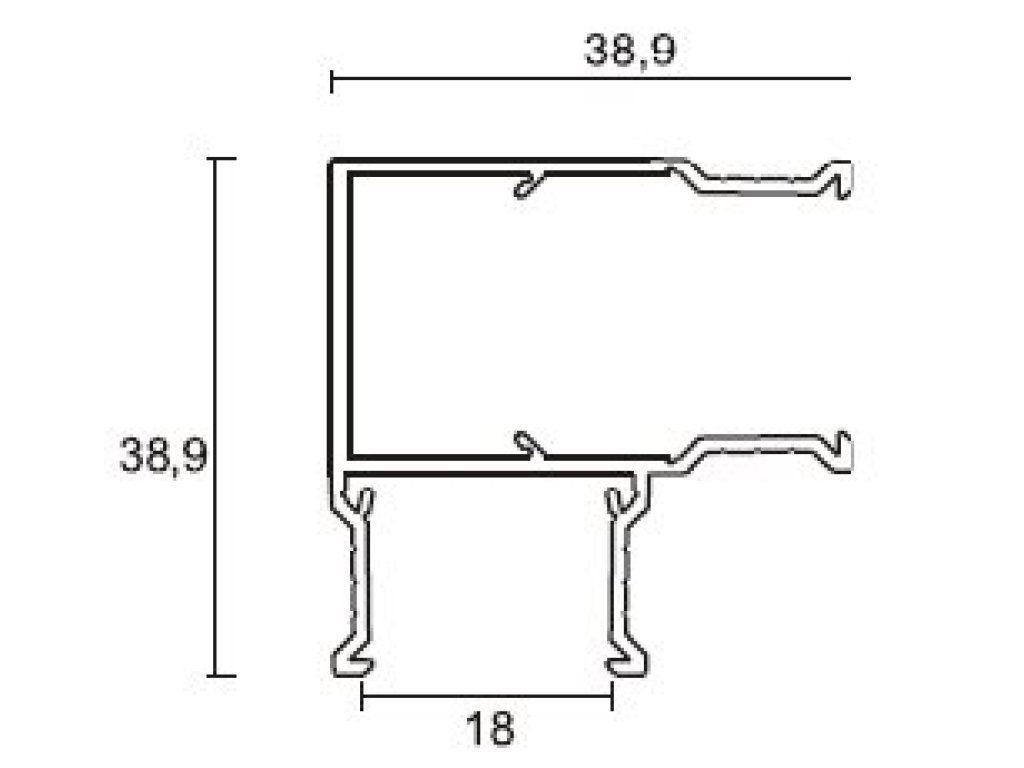 Kreator KO2 N 3 m hliník