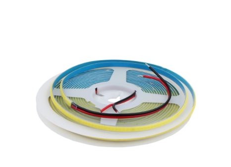 LED pásek COB SLIM 24V 11 W/m 384LED/m 5mm bílá neutrální