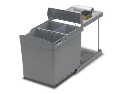 ALBIO sorter 45/2 2x21L šedý