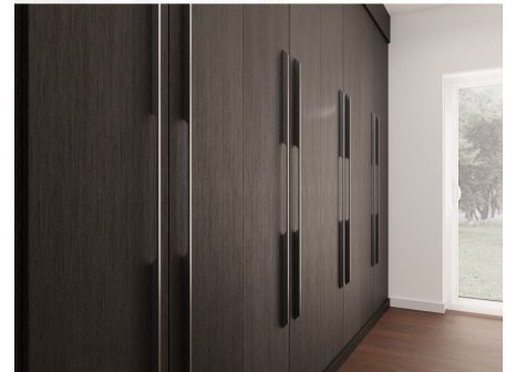 Úchytka Klea bílá matná 996 mm