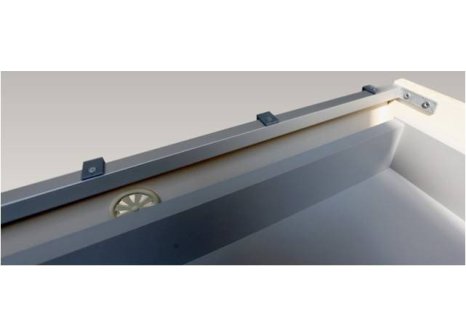 Vzpěra hliníková 1800 mm černá