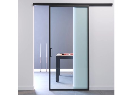 Cemux STARSHIP MINIMAL sada kování pro rámové dveře 1 křídlo/100kg tlumení