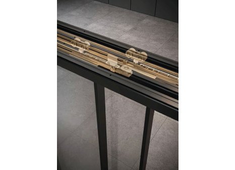 Cemux STARSHIP sada kaskáda 2+0 pro rámové posuvné dveře s tlumením