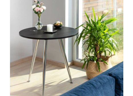 Stolová noha výkyvná 710 mm chrom lesklý