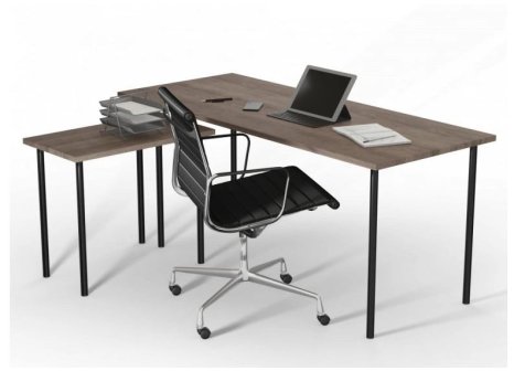 Stolová noha výška 700mm 30mm černá