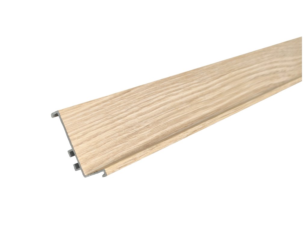 profil pro bezúchytkové dveře - J -2050mm dýha dub