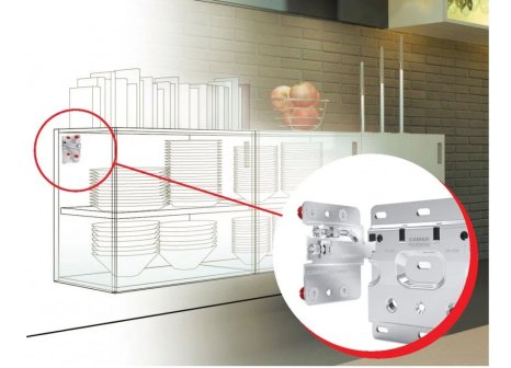 Rektifikační závěs CAMAR 807 XL levý