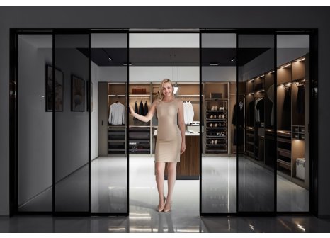 Cemux STARSHIP Synchro sada pro rámové posuvné dveře s tlumením