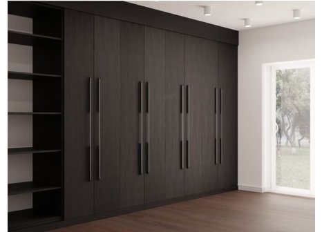 Úchytka Klea černá matná 996 mm