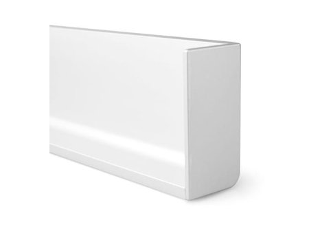 Gola dvířkový J profil plná koncovka