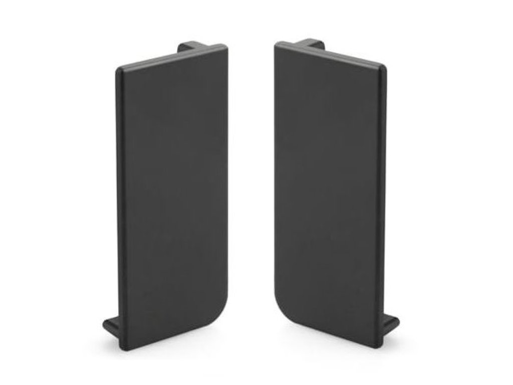 Gola dvířkový J profil plná koncovka