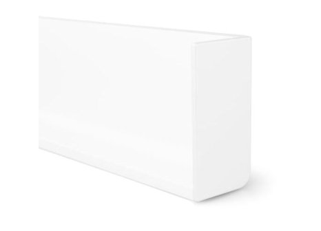 Gola dvířkový J profil plná koncovka