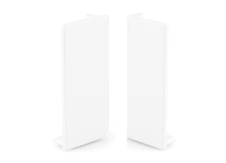 Gola dvířkový J profil plná koncovka