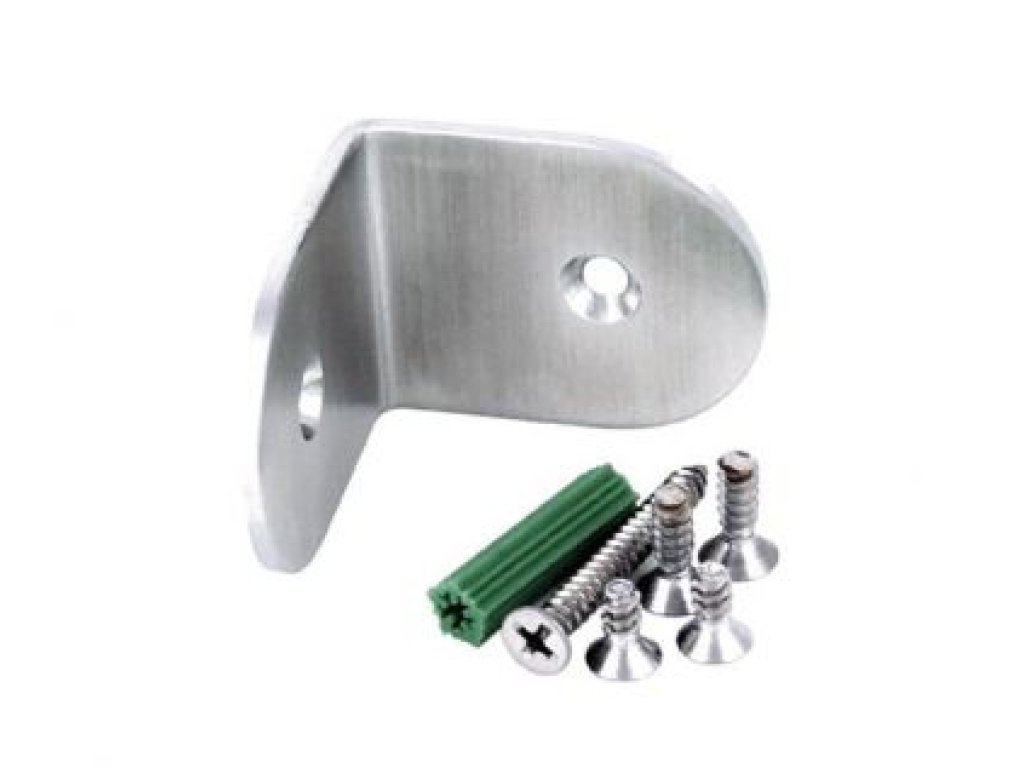 Kování pro WC boxy držák L bok/bok