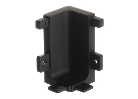 Gola dvířkový J profil vnitřní roh - Černá matná