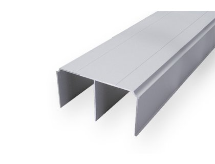 ALUPROFIL- kolejnice horní šířka 75mm