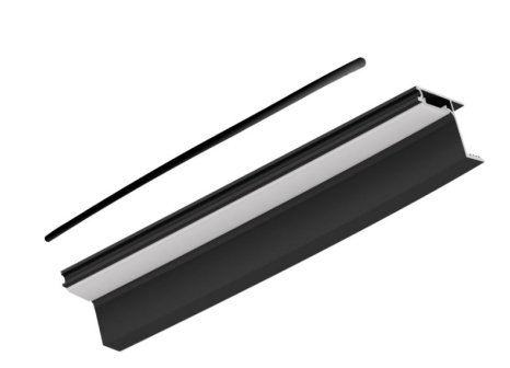 Těsnění pro profil LL-07 černý