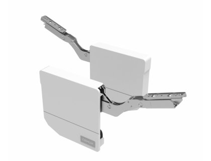 Cemux LIFT C silný výklop na dvířka 400-500 mm bílý