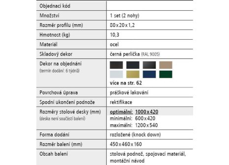 Konferenční stolek LUMO COFFEE