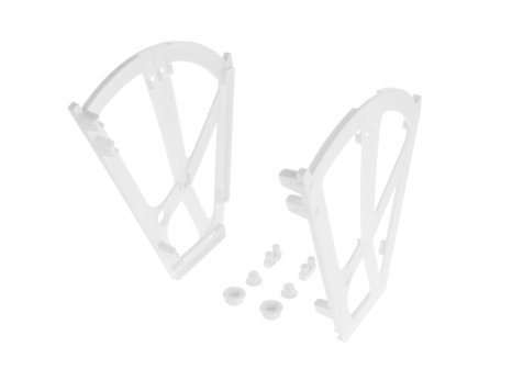 Kování na botník výklopný víceřadý