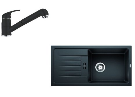 Blanco FAVUM XL 6 S + DARAS-S SILGRANIT-Look - Antracit