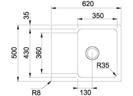 Franke set OID 611-62 + FC 6018