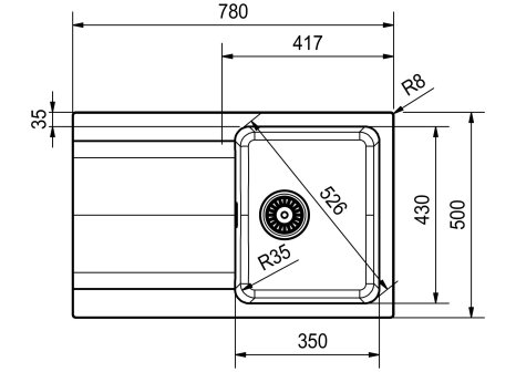 Franke set OID 611-78 + FC 6018