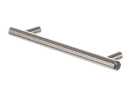 Úchytka kovová Hrazda broušený nikl