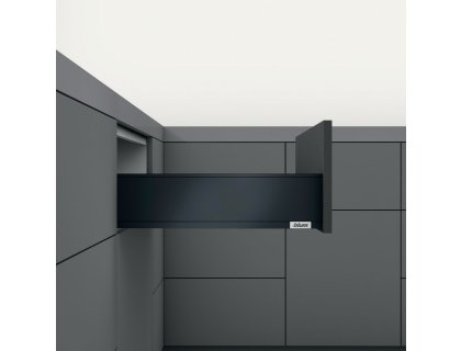 Legrabox 70kg černý karbon K 550mm Blumotion/TOB