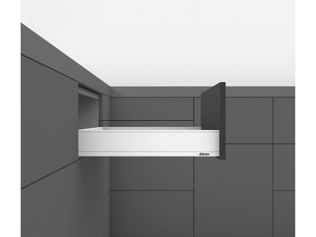 Legrabox 40kg bílá M 550mm Blumotion/TOB