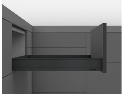 Legrabox 40kg černý karbon N 550mm Blumotion/TOB