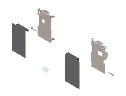 Legrabox ZI7.0MS0 čelní příchyt vnitřní M černý karbon